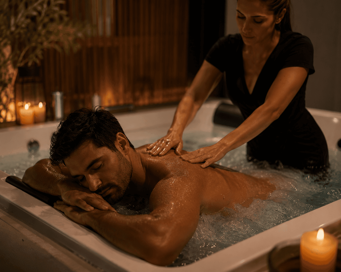 Suíte com hidromassagem do Espaço Absolut